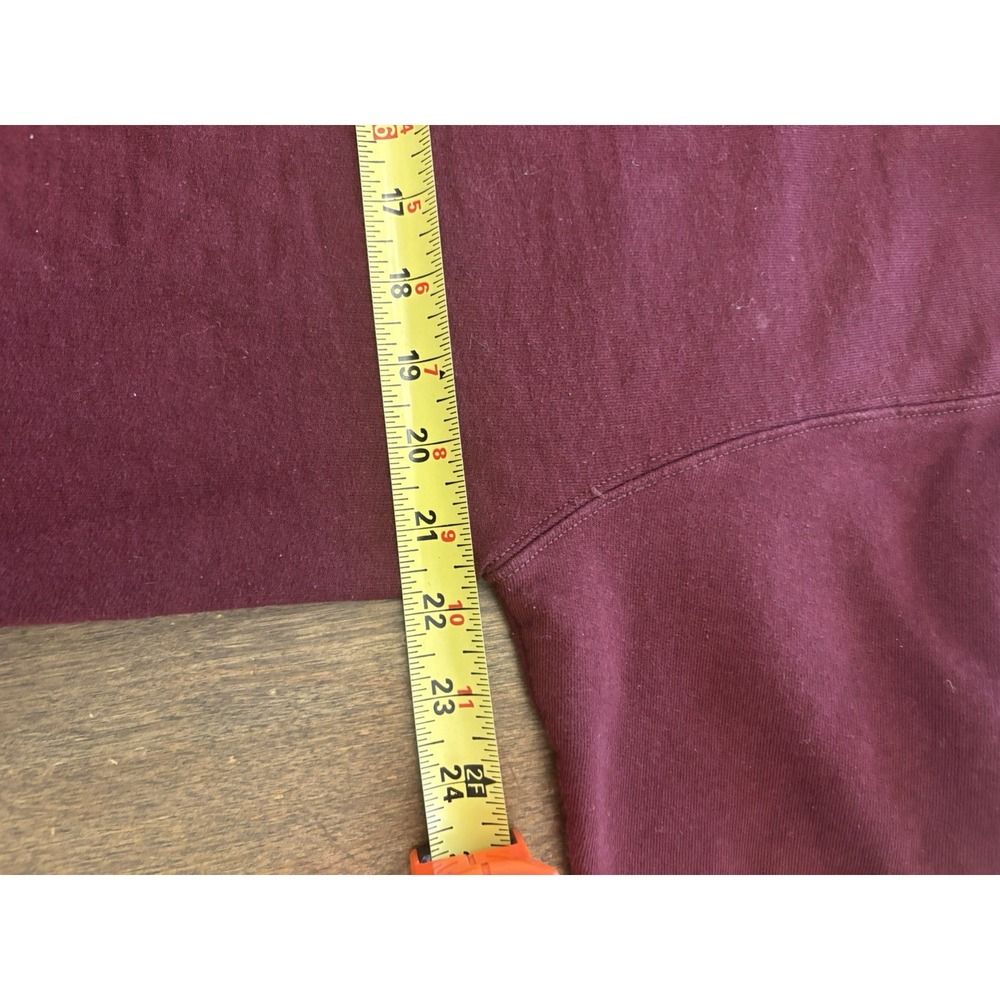 VTG Mens Champion Texas A&M Aggies Sweatshirt Pullover Maroons Medium NCAA - Picture 5 of 6